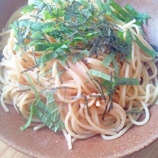 ☆パスタ祭り☆しそたらこパスタ